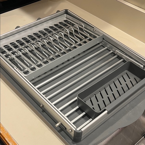 Silver Metal Dish Rack - Picture 3 of 6